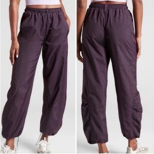 💘 ATHLETA - PURPLE GRACE WARM UP CINCH PANT